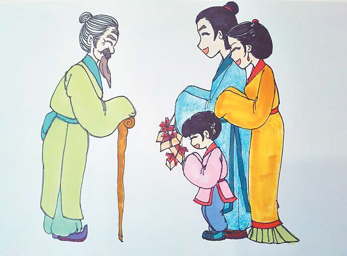 “画”说义乌春节传统文化习俗