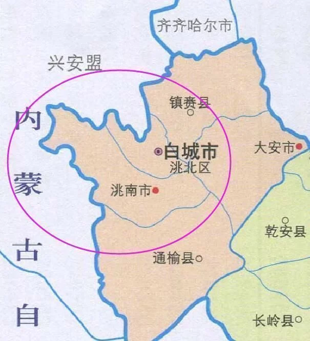 吉林省最西端的县级市,人口近50万