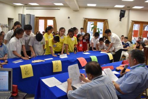 第12届联成杯青少年中华文化常识问答比赛。(图片来源:美国《世界日报》记者颜嘉莹╱摄影) 美国新移民人口结构改变 中文学习现断层