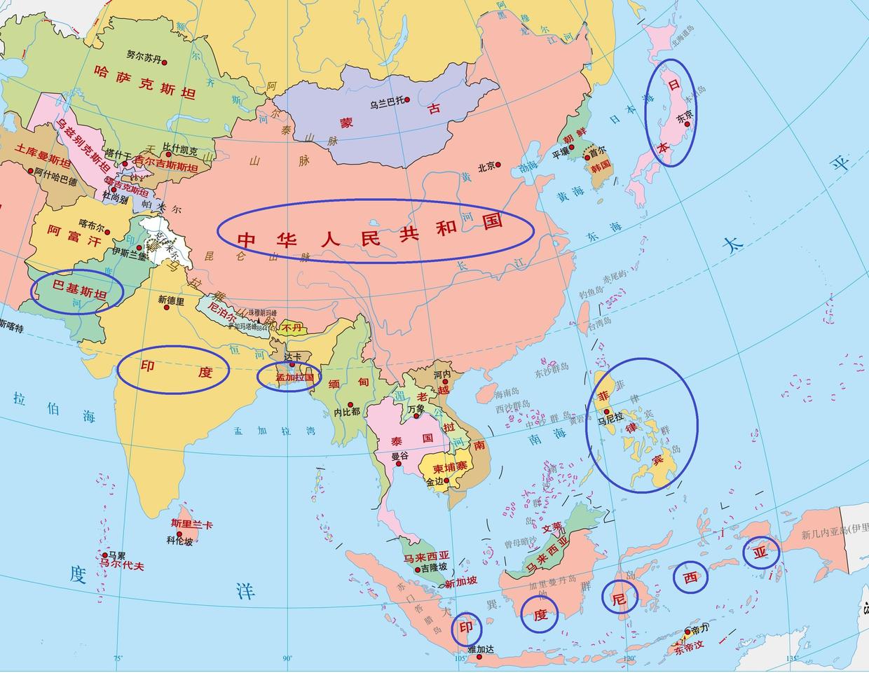 南亚人口_为什么东亚、东南亚和南亚地区,会成为世界上人口最多的地方?